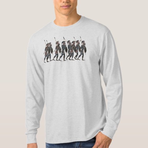 Panoply Ancient Greek hoplites on the move T_Shirt