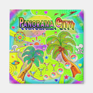 Panorama City Mind Focus Magnet