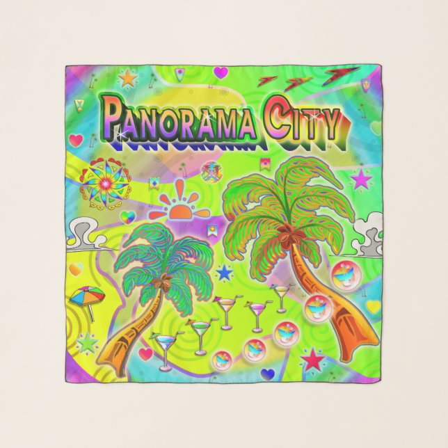 Panorama City Mind Focus Scarf (Front)