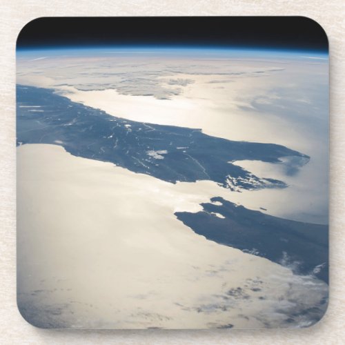 Panorama From Space Highlighting Cook Strait Beverage Coaster