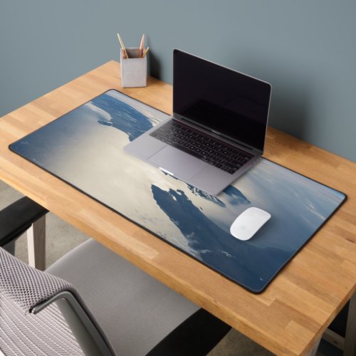 Panorama From Space Highlighting Cook Strait Desk Mat
