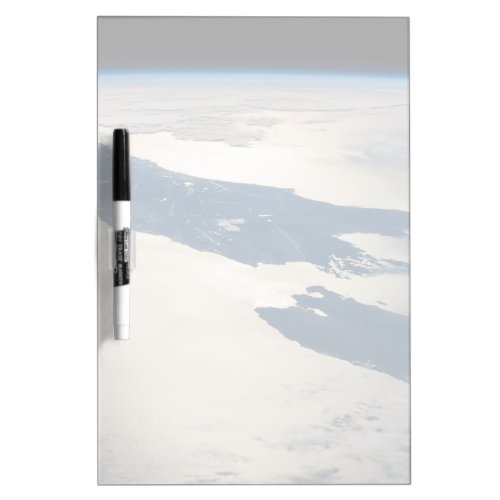 Panorama From Space Highlighting Cook Strait Dry Erase Board