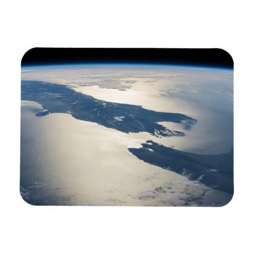 Panorama From Space Highlighting Cook Strait Magnet