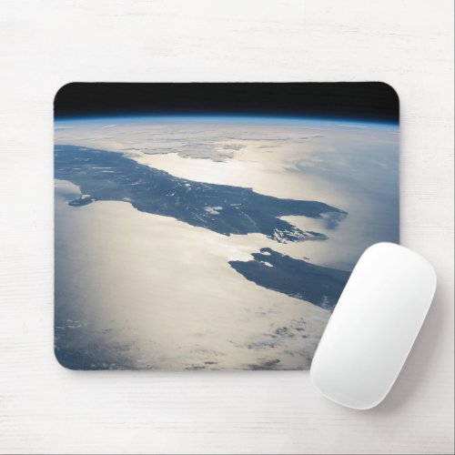 Panorama From Space Highlighting Cook Strait Mouse Pad