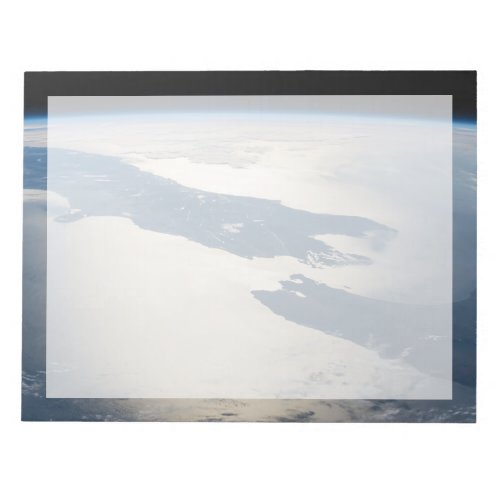 Panorama From Space Highlighting Cook Strait Notepad