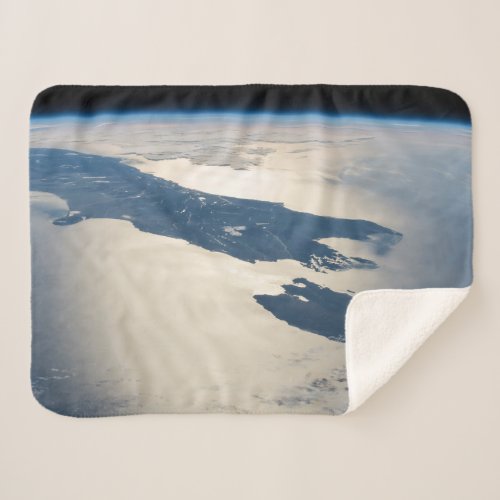 Panorama From Space Highlighting Cook Strait Sherpa Blanket