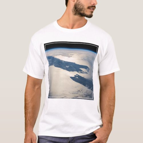 Panorama From Space Highlighting Cook Strait T_Shirt