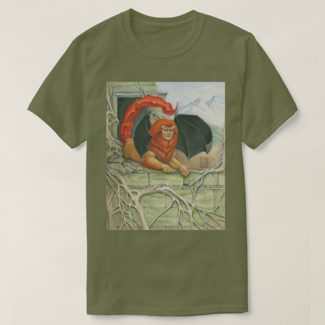 Panorama Manticore Version 1 T-Shirt (Design Front)