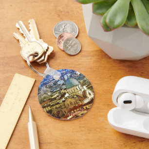 Panorama of Florence, Italy Keychain