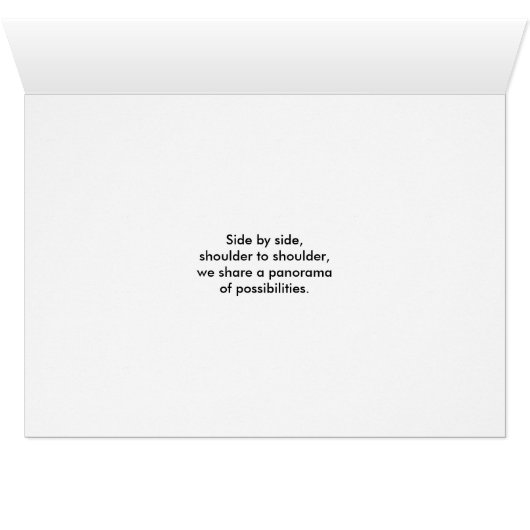 Panorama of Possibilities (Inside Horizontal (Bottom))