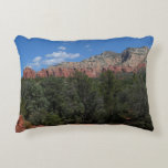 Panorama of Red Rocks in Sedona Arizona Accent Pillow