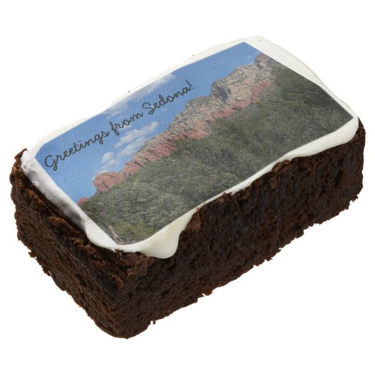 Panorama of Red Rocks in Sedona Arizona Brownie (Angled)
