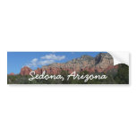 Panorama of Red Rocks in Sedona Arizona Bumper Sticker