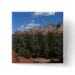 Panorama of Red Rocks in Sedona Arizona Button