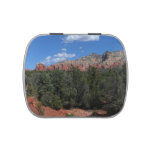 Panorama of Red Rocks in Sedona Arizona Candy Tin