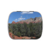 Panorama of Red Rocks in Sedona Arizona Candy Tin (Top)