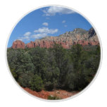 Panorama of Red Rocks in Sedona Arizona Ceramic Knob