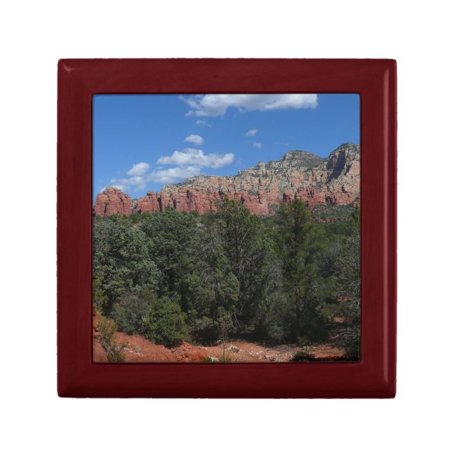 Panorama of Red Rocks in Sedona Arizona Gift Box (Front)