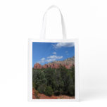 Panorama of Red Rocks in Sedona Arizona Grocery Bag