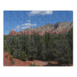 Panorama of Red Rocks in Sedona Arizona Jigsaw Puzzle