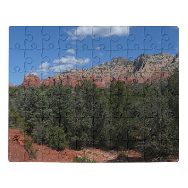 Panorama of Red Rocks in Sedona Arizona Jigsaw Puzzle (Puzzle Horizontal)
