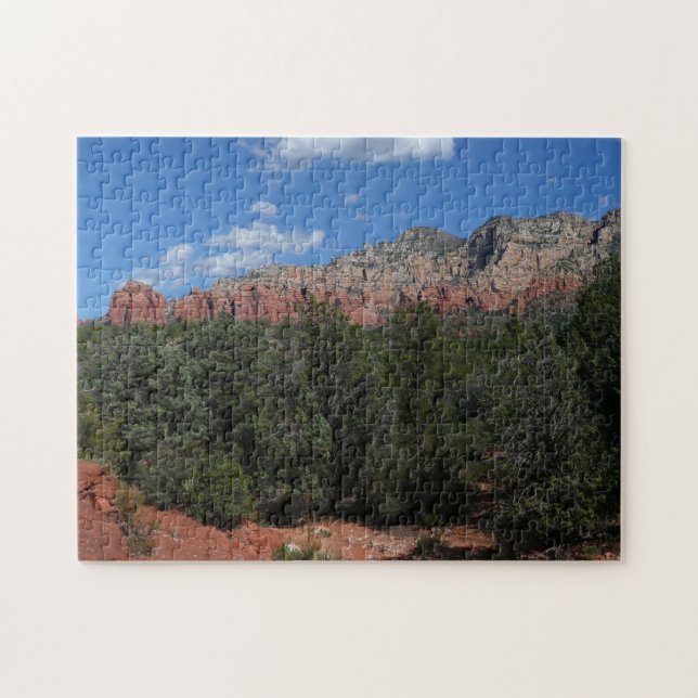 Panorama of Red Rocks in Sedona Arizona Jigsaw Puzzle (Horizontal)