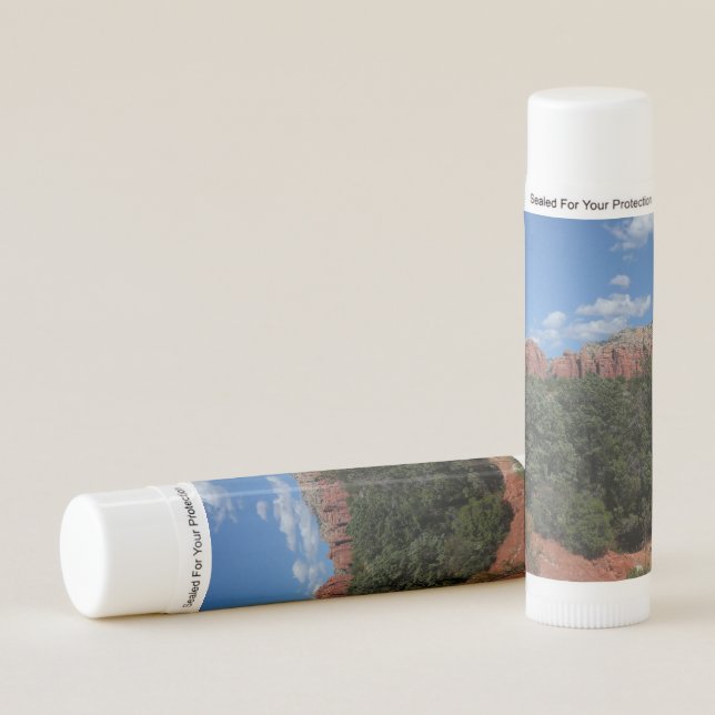 Panorama of Red Rocks in Sedona Arizona Lip Balm (Front)