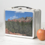 Panorama of Red Rocks in Sedona Arizona Metal Lunch Box