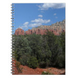 Panorama of Red Rocks in Sedona Arizona Notebook
