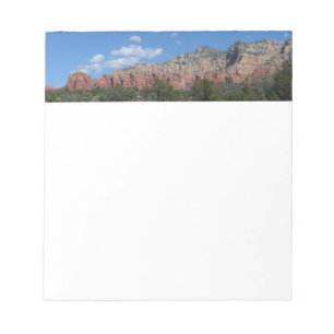 Panorama of Red Rocks in Sedona Arizona Notepad