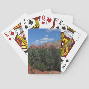 Panorama of Red Rocks in Sedona Arizona Poker Cards