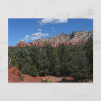 Panorama of Red Rocks in Sedona Arizona Postcard