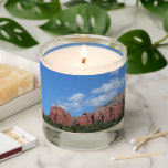 Panorama of Red Rocks in Sedona Arizona Scented Candle