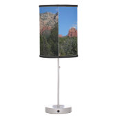 Panorama of Red Rocks in Sedona Arizona Table Lamp (Back)
