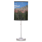 Panorama of Red Rocks in Sedona Arizona Table Lamp (Front)