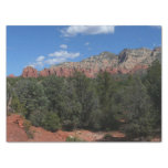 Panorama of Red Rocks in Sedona Arizona Tissue Paper