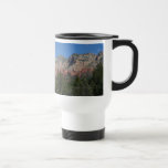 Panorama of Red Rocks in Sedona Arizona Travel Mug