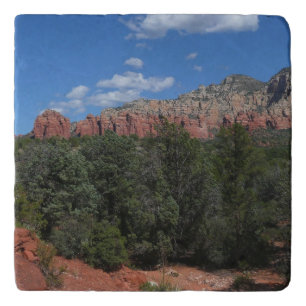 Panorama of Red Rocks in Sedona Arizona Trivet