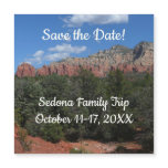 Panorama of Red Rocks in Sedona Save the Date