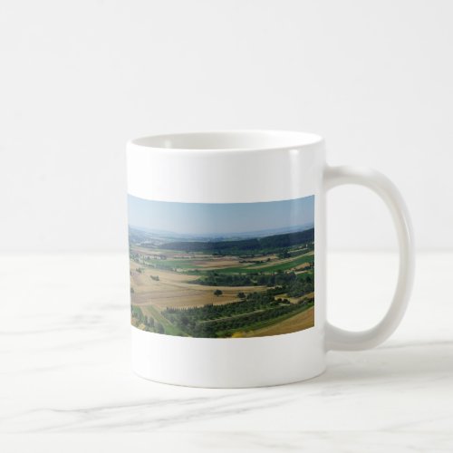 Panorama of Rural German Landscape Coffee Mug
