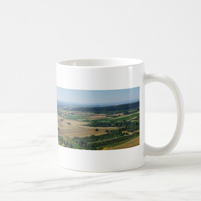Panorama of Rural German Landscape Coffee Mug (Right)
