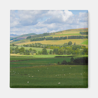 Panorama of Scottish landscape near Blairgowrie, S Magnet