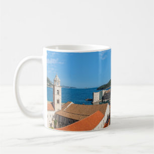 Panorama of the city of Dubrovnik - Croatia Coffee Mug