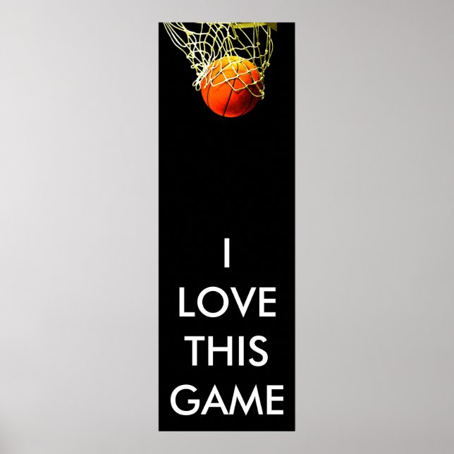 Panoramic Basketball Poster (Front)