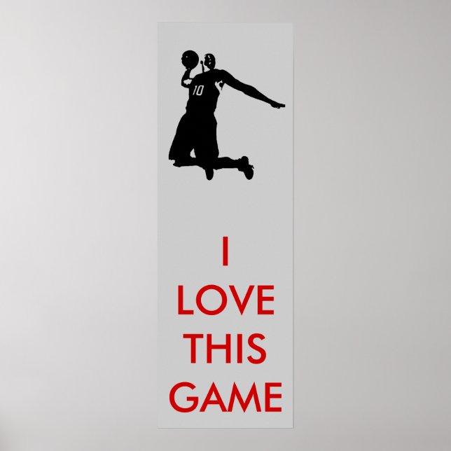 Panoramic Basketball Poster (Front)