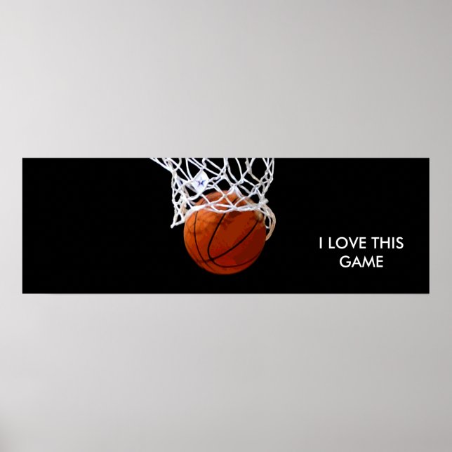 Panoramic Basketball Poster (Front)