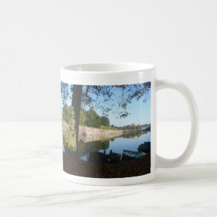 Panoramic City Walls & Row-Boats Coffee Mug
