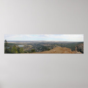 Panoramic - Colorado Springs, Colorado Poster