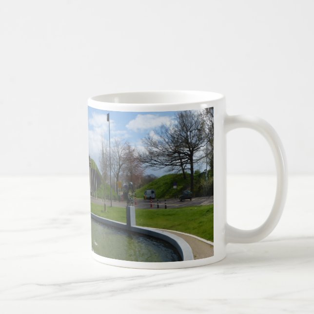 Panoramic Gate and Fountain Naarden Mug (Right)