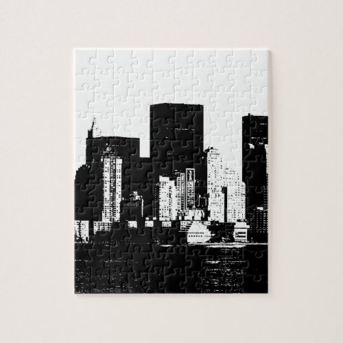 Panoramic New York City Jigsaw Puzzle